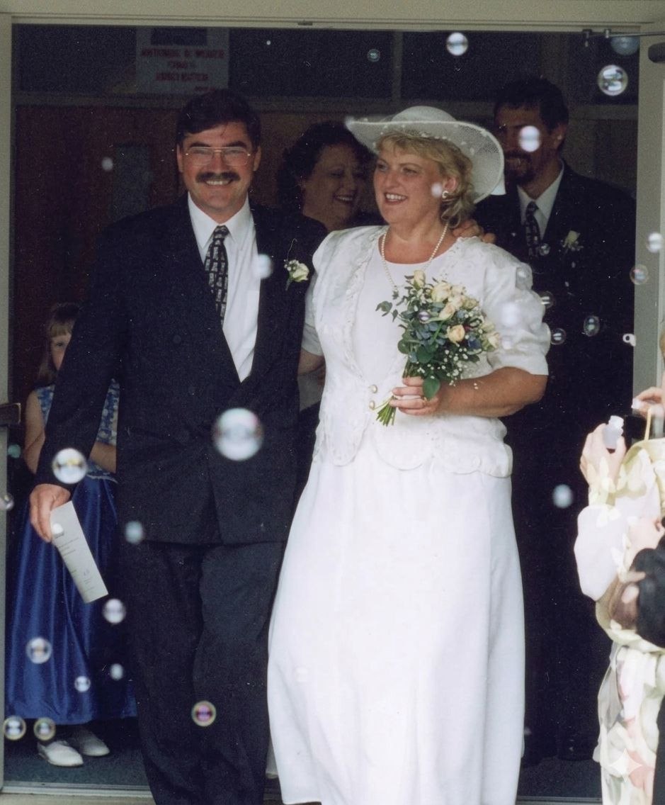 Wedding Tim Sheryle Telfer 28 Aug 1999